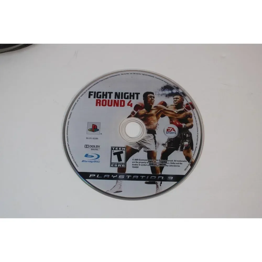 Fight Night Round 4 (Sony PlayStation 3, 2009, PS3) Disc Only, Tested/works